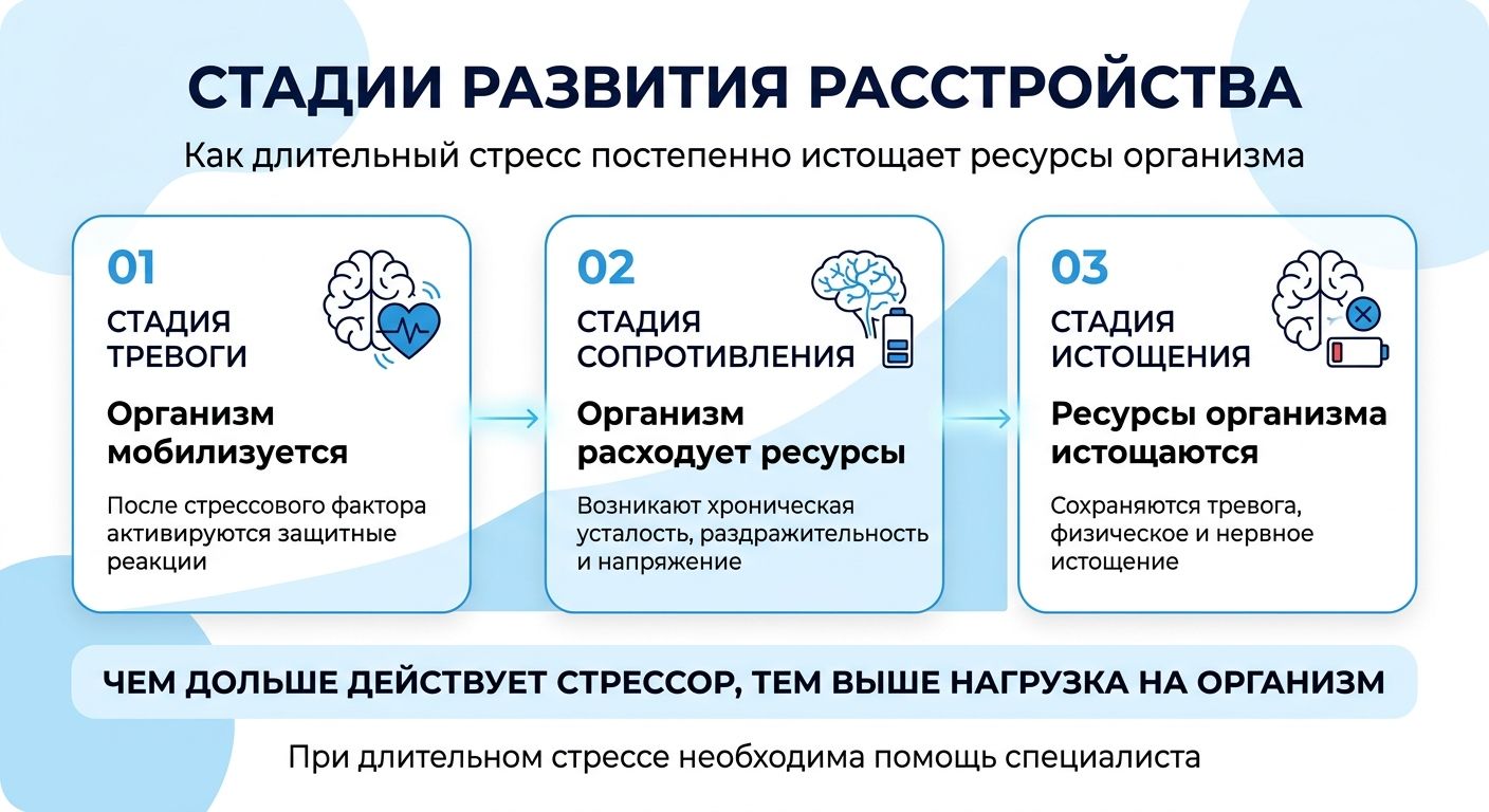 Лечение стресса в Пскове инфографика